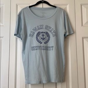 “Hawaii State University” t shirt